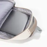 Рюкзак для девочки, для ручной клади, повседневный, с кошельком, 32&times;14&times;46 см, бежевый