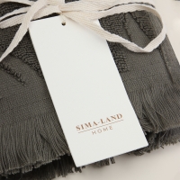 Полотенце махровое SL HOME: Boho "Олива" 50х90 см, 100% хлопок, 520 г/м2