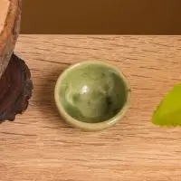 Соусник керамика, цв. зелёный, 3,5х3,5х1,5 см