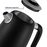 Чайник электрический металлический КТ-6121 - 1.7 л