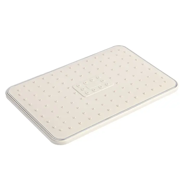 Душевая система ZEIN Z1002, тропическая и ручная лейка, шланги, стойка, мыльница, хром