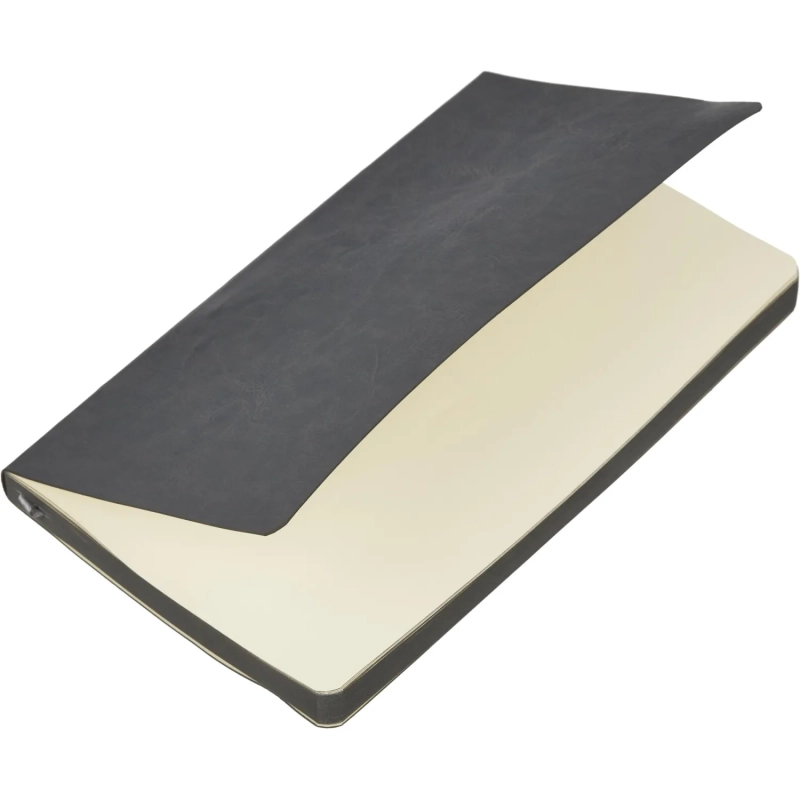 Ежедневник недатированный ATTACHE FLEX серый А5, 136 л. бежевый блок