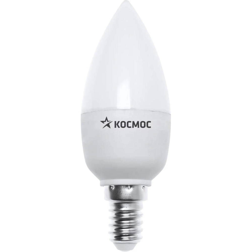 Лампа светодиодная КОСМОС LkecLED8.5wCNE1445 CN 8.5W 220V E14 4500K