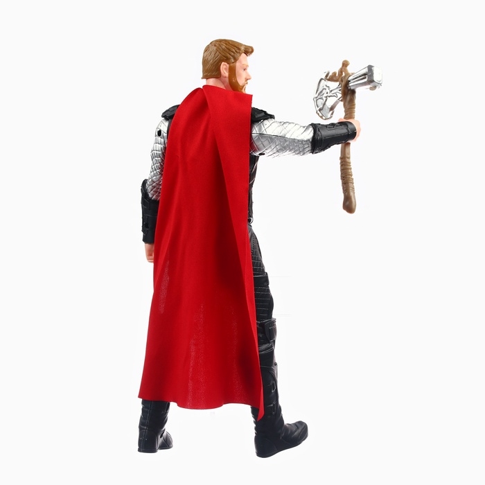 Фигурка MARVEL «Мстители. Тор с короткими волосами», коллекционная, с оружием, световые эффекты Фигурка MARVEL «Мстители. Тор с короткими волосами», коллекционная, с оружием, световые эффекты