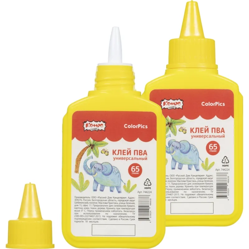Клей ПВА 65г Комус Класс универсальный