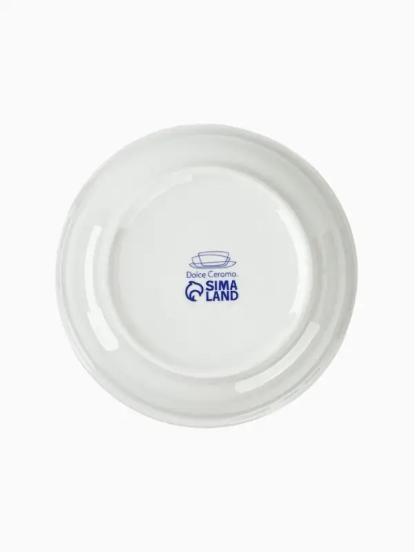 Тарелка суповая керамическая &laquo;Ласточка&raquo;, 14.6&times;7.5 см, 800 мл, ручная работа