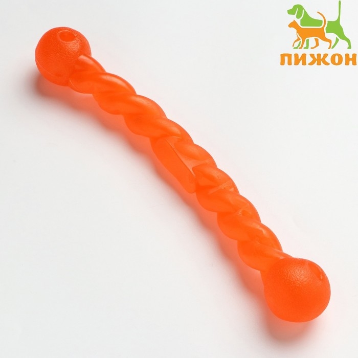Игрушка Игрушка "Плетёнка" большая, 29 см, каучук, красная