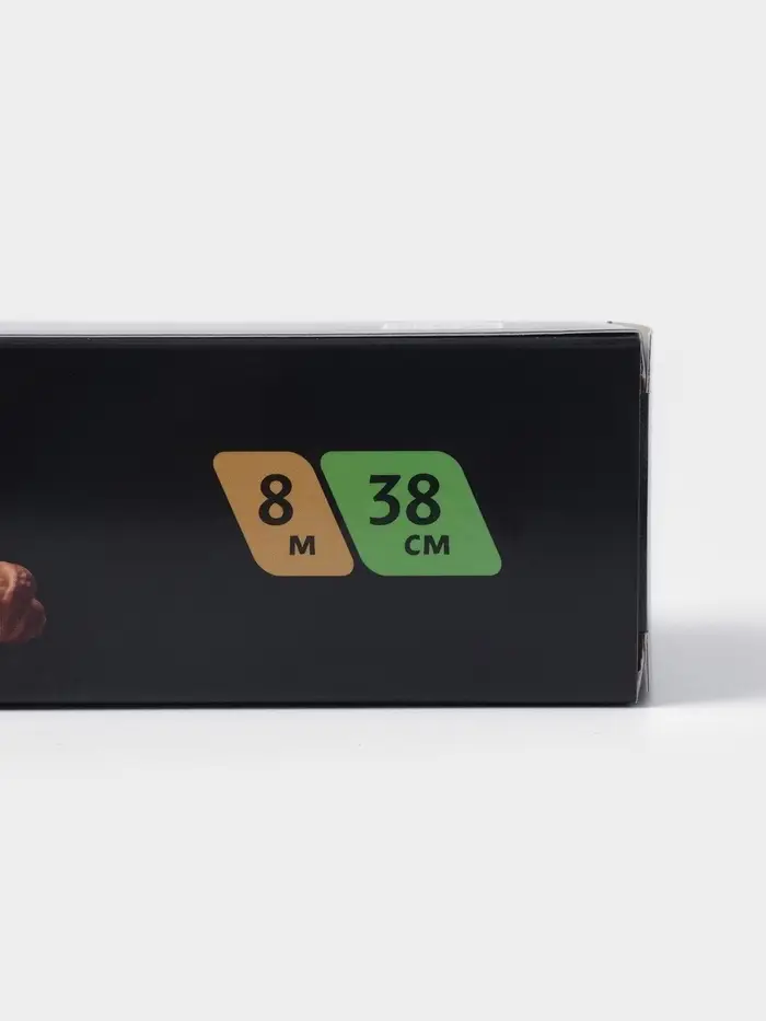 Бумага для выпечки силиконизированная Gurmanoff, 38&times;8 м, пергамент, белая