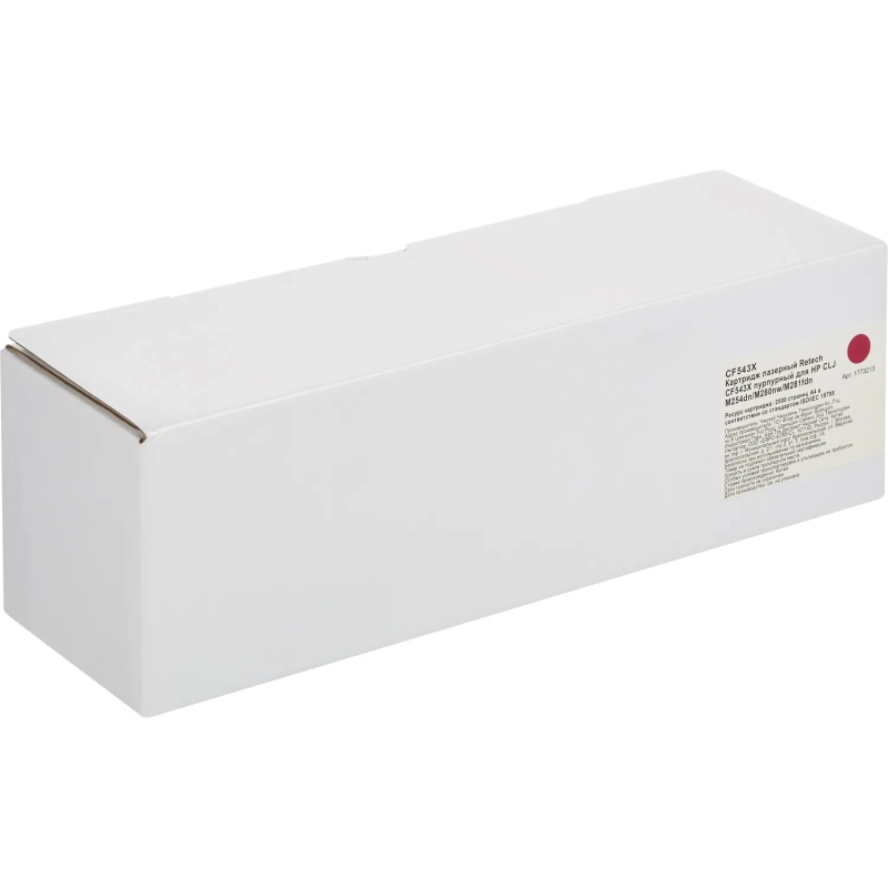 Картридж лазерный Retech CF543X пур. для HP CLJ M254dn/M280nw/M281fdn