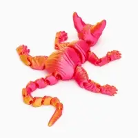 3Д - печатная игрушка &laquo;Кот Сфинкс&raquo;, подвижная, цвет МИКС