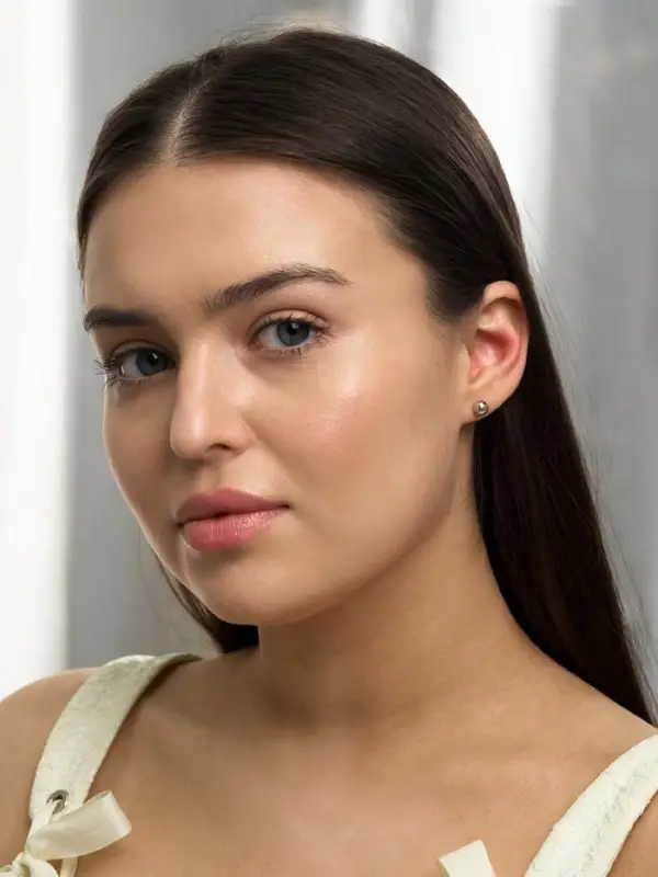 Серьги пусеты QF &laquo;Рэйчел&raquo;, 12 пар, бусины d=6-12 мм, цветные