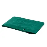 Тент защитный, 6&times;4 м, плотность 60 г/м&sup2;, УФ, люверсы шаг 1 м, МИКС
