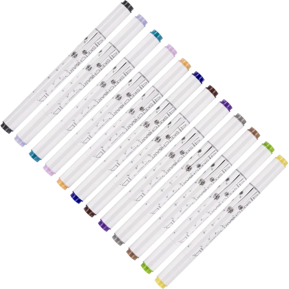 Набор маркеров ДВУС.СКЕТЧ-МАРКЕРЫSKETCH&ARTСРЕДНИЙ,24 ЦВ.ПЛАС.ПЕН,22-0077