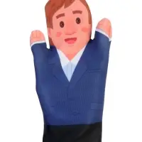 Домашний кукольный театр &laquo;Семья&raquo;, 7 кукол-перчаток