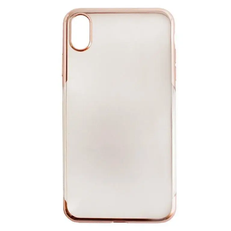 Чехол Iph XS Max Baseus Shining с рамкой золото Чехол Iph XS Max Baseus Shining с рамкой золото