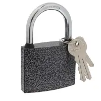 Замок навесной LOCKLAND, с влагозащитной дужкой, 75 мм