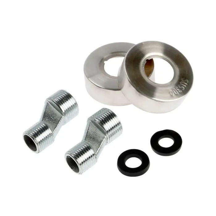 Смеситель для ванны ZEIN Z3834, однорычажный, душевой набор, сатин