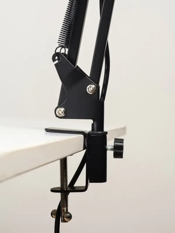 Микрофон конденсаторный Music Life черный: кабель, ветрозащита, стойка