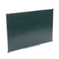 Доска магнитно-маркерная Calligrata, 100&times;150 см, зеленая, с полочкой, в алюминиевой рамке