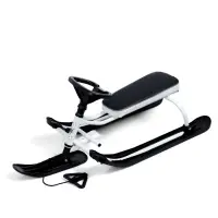 Снегокат &laquo;Тимка спорт+&raquo;, белый, чёрный, ТСЛ+/Б Nika