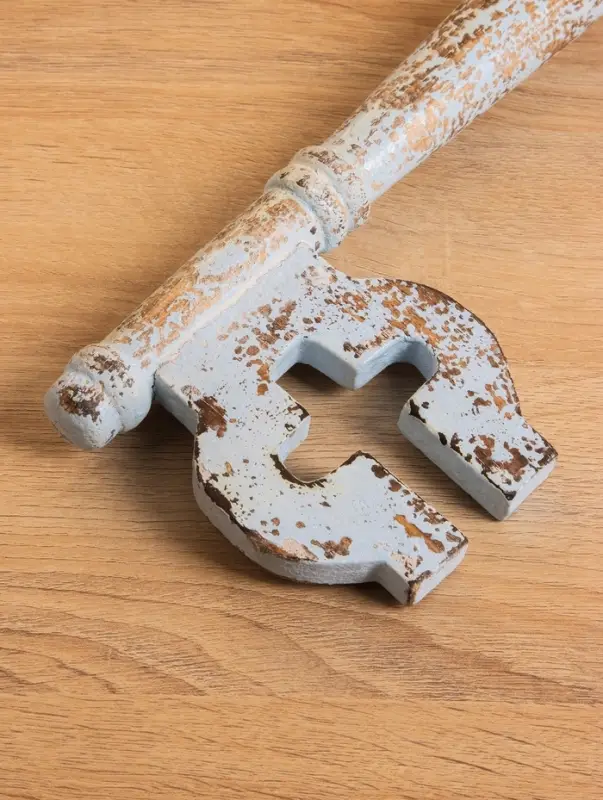 Сувенир «Ключ от счастья», 4.5×21×50 +/- 3 см, дерево, голубой Сувенир «Ключ от счастья», 4.5×21×50 +/- 3 см, дерево, голубой