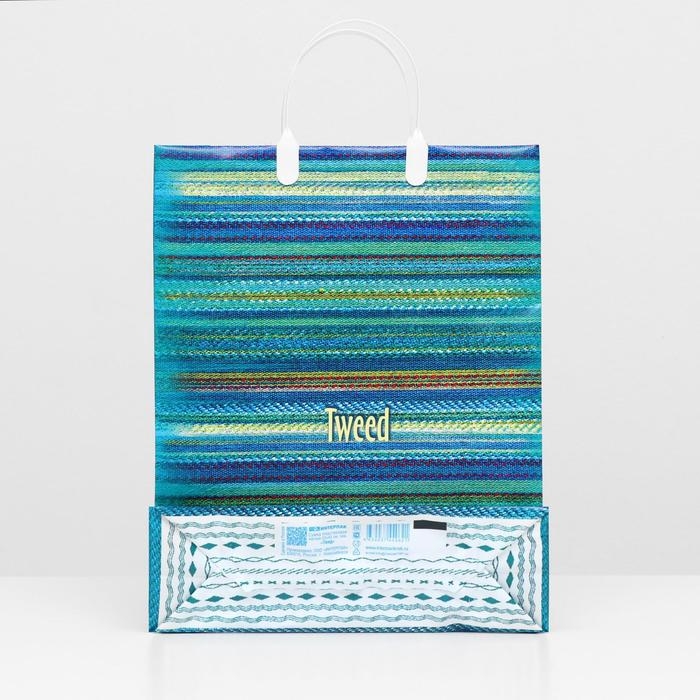 Пакет "Твид", мягкий пластик, 30 х 40 см, 150 мкм