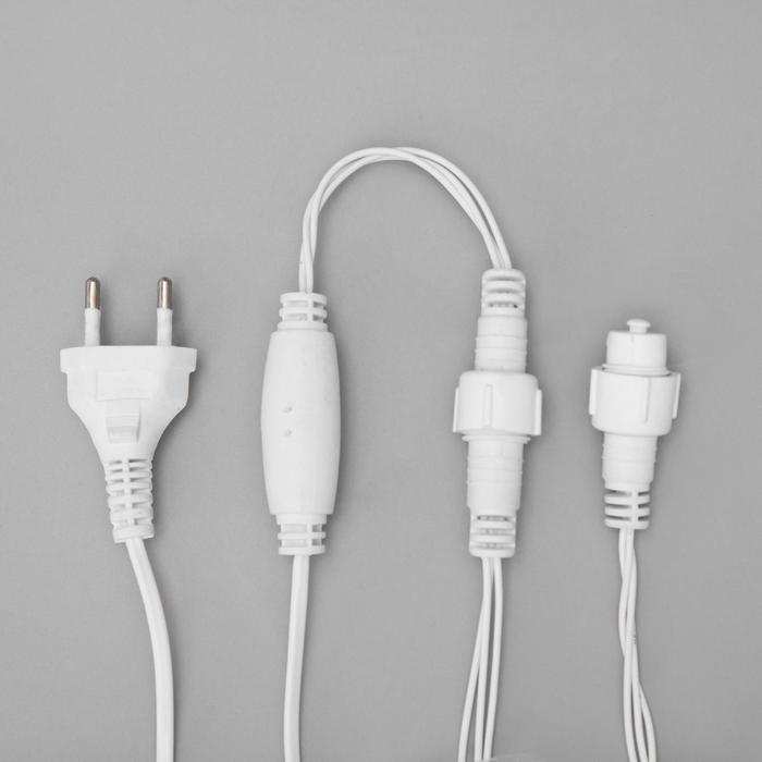 Гирлянда «Бахрома» 3 × 0.6 м, IP44, УМС, белая нить, 160 LED, свечение синее, 220 В Гирлянда «Бахрома» 3 × 0.6 м, IP44, УМС, белая нить, 160 LED, свечение синее, 220 В