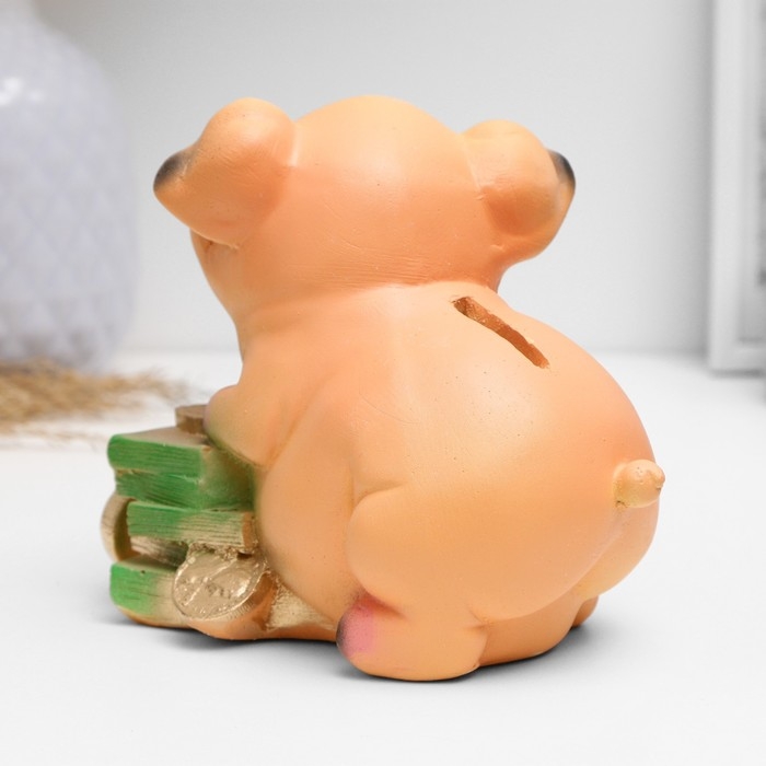 Копилка Копилка "Поросенок на деньгах" МИКС 11см