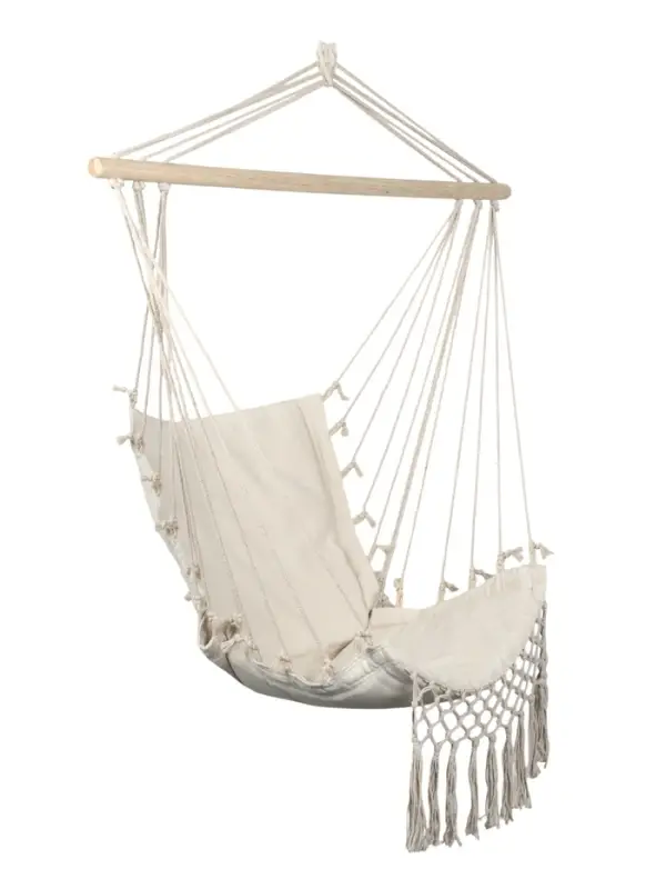 Гамак-кресло maclay, подвесное, 96&times;50 см, бежевое