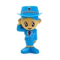 Самолёт радиоуправляемый &laquo;Авиалиния&raquo;, работает от батареек, МИКС