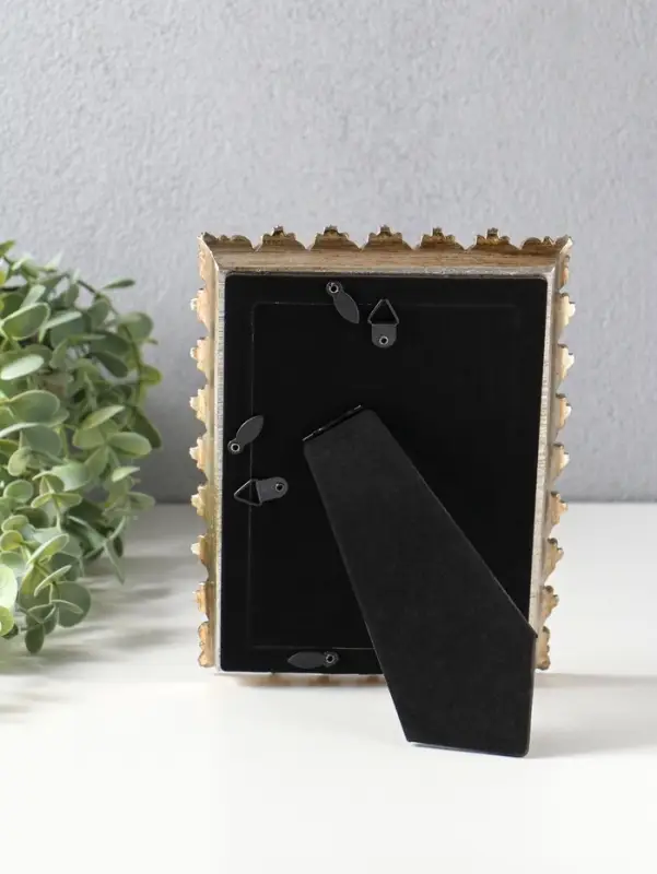 Фоторамка полистоун 10х15 см "Орнамент из геральдических лилий" 15,2х2,8х20,1 см