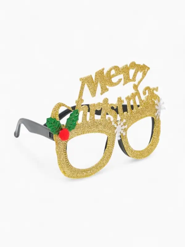 Карнавальные очки «Новогодние» набор 9 штук