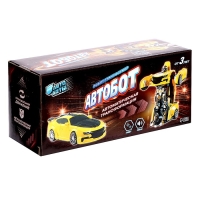 Робот-игрушка «Автобот», трансформируется, световые эффекты, русская озвучка, работает от батареек