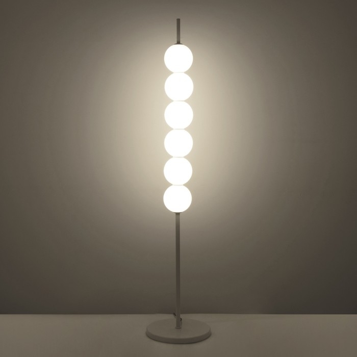 Торшер  Торшер "Тапиока" 6хLED 20Вт 4000К белый 28х28х140см