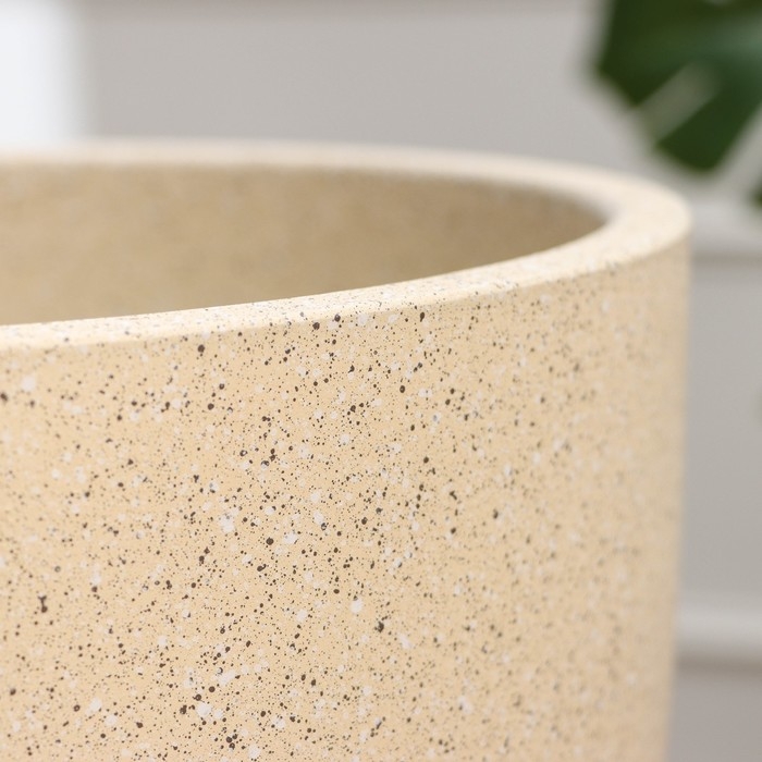 Горшок цветочный Горшок цветочный "Песок бежевый бутон №8", 22 л