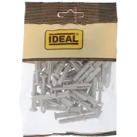 Крепёж для плинтуса &laquo;Идеал. ИзиФикс&raquo;, 6&times;30 мм, 50 штук