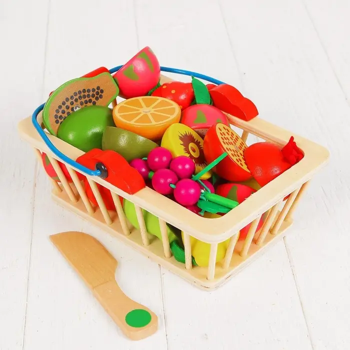 Игровой набор &laquo;Корзина с фруктами&raquo;, 16 продуктов