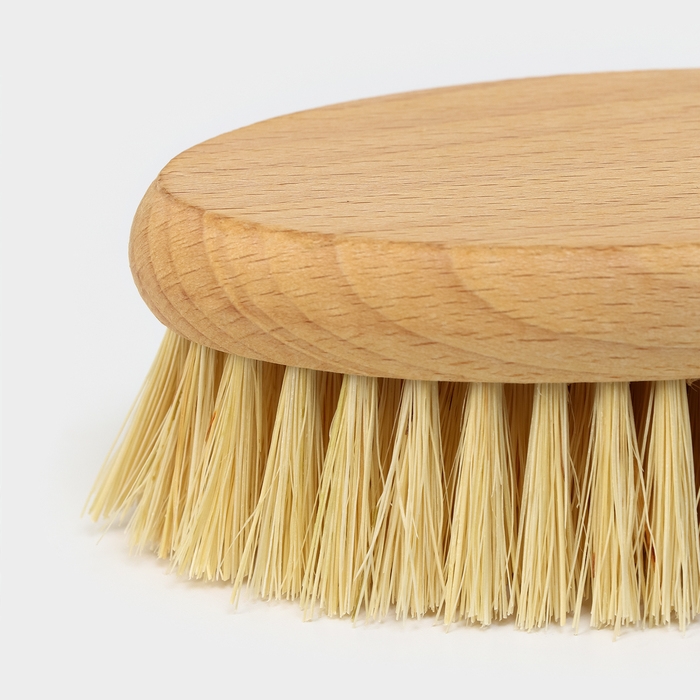 Щётка для сухого массажа, натуральное волокно тампико, 112 пучков