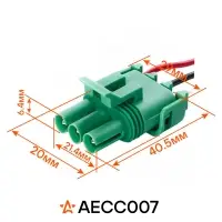 Разъём 3 pin с проводами для датчика абсолютного давления Daewoo Matiz, KIA Shuma