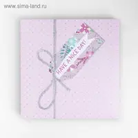 Коробка для торта, кондитерская упаковка, Have a nice day, 30 х 30 см