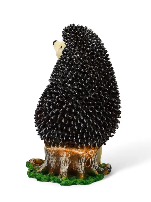 Садовая фигура из полистоуна &laquo;Ёж с грибом&raquo;, 38&times;22&times;38 см