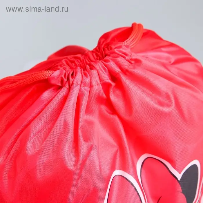 Мешок для обуви 420 х 350 мм, Минни Маус «Минни русалочка» (мягкий полиэстер, плотность 210D) Мешок для обуви 420 х 350 мм, Минни Маус «Минни русалочка» (мягкий полиэстер, плотность 210D)