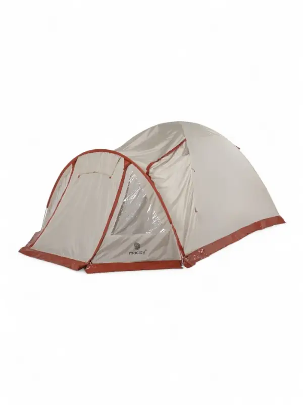 Палатка туристическая 4-местная maclay kavkaz ume 4, 250×360×140 см, треккинговая
