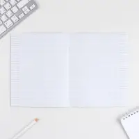 Тетрадь в клетку, 48 л., А5, на скрепке, блок №1 «Шрифтовые яркие» МИКС Тетрадь в клетку, 48 л., А5, на скрепке, блок №1 «Шрифтовые яркие» МИКС