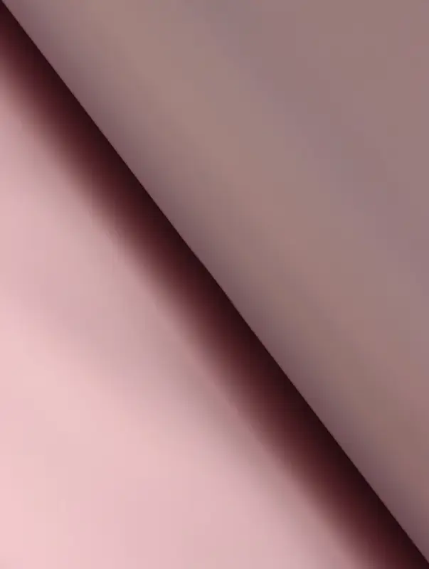 Плёнка матовая двухсторонняя &laquo;Цветной блеск&raquo; розовая пудра, 0.58&times;10 м