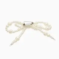 Обвес на штаны "Бантики", цвет белый в серебре Обвес на штаны "Бантики", цвет белый в серебре