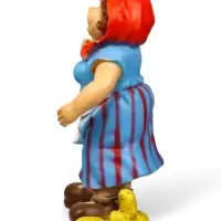 Садовая фигура из полистоуна &laquo;Дачница в платье&raquo;, 55&times;25&times;30 см