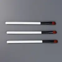 Набор кистей для макияжа SMOKY, 3 шт., 13(&plusmn;1) см, белый, чёрный
