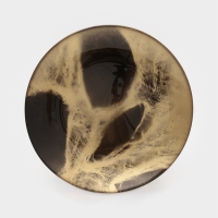 Тарелка обеденная "Brown Marble" 21 см, цвет коричневый