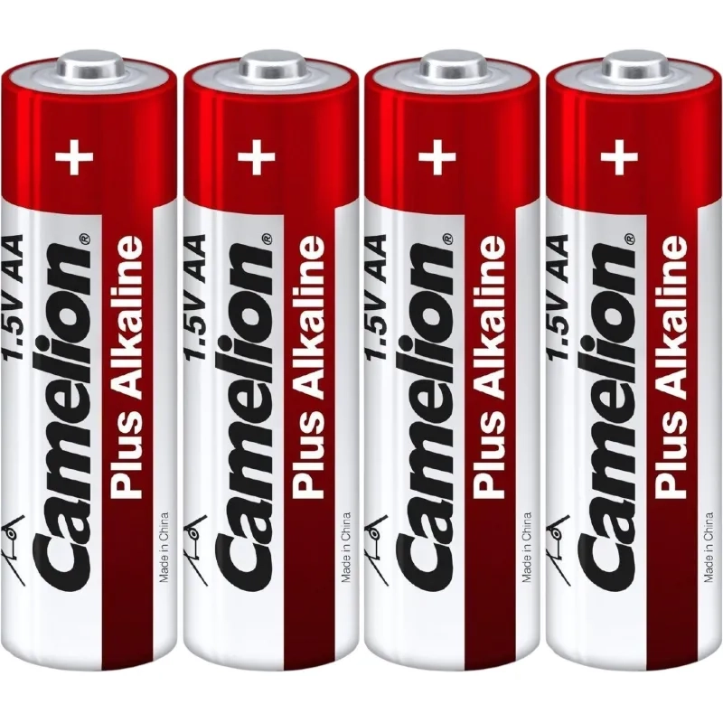 Батарейка Camelion AA/LR 6 Plus Alkaline SP-4 (LR 6-SP4, 1.5В)(4 шт в уп.)